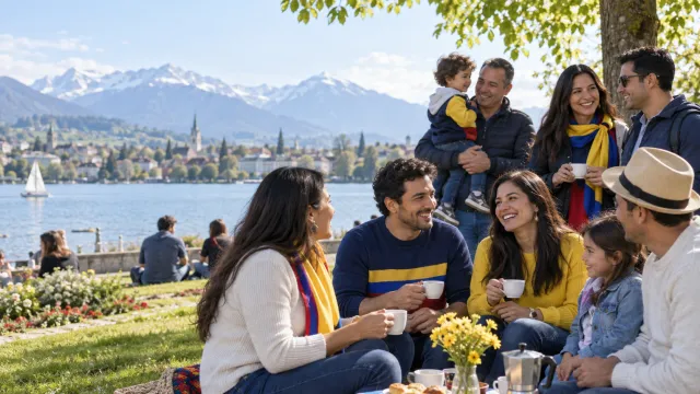 Colombianos en Suiza