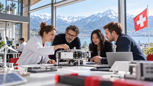 Suiza, líder mundial de innovación en 2025