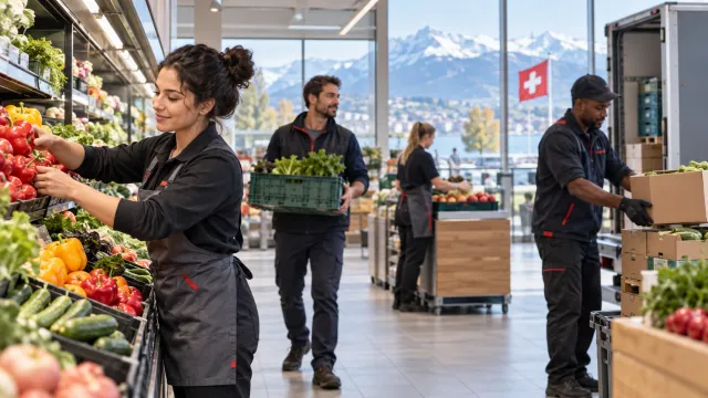 Empleo en Lidl Suiza y la gran distribución en 2026