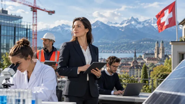 10 sectores de actividad en Suiza a seguir en 2014