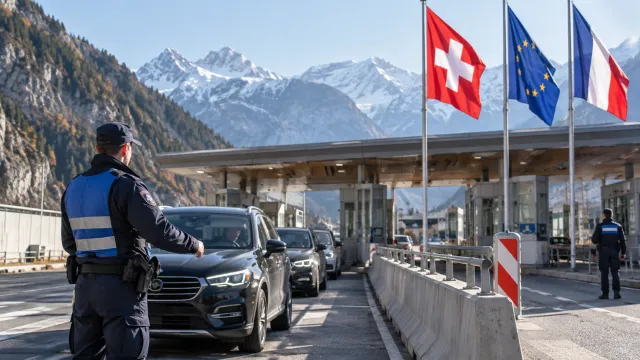 Aumento del número de fronteras en Suiza en 2013