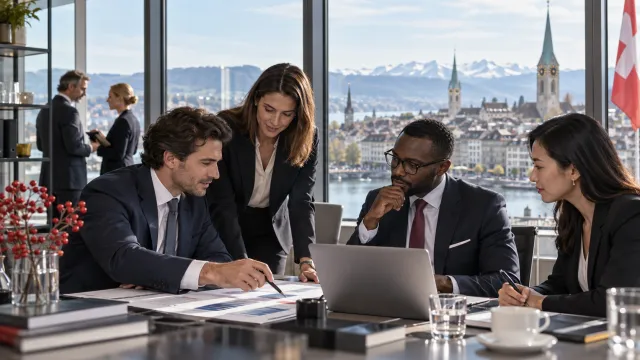 Empleo en banca, finanzas y seguros en Suiza en 2026