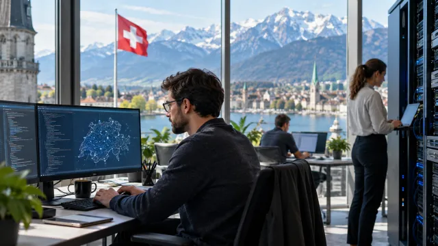 Las necesidades de informática de Suiza son importantes