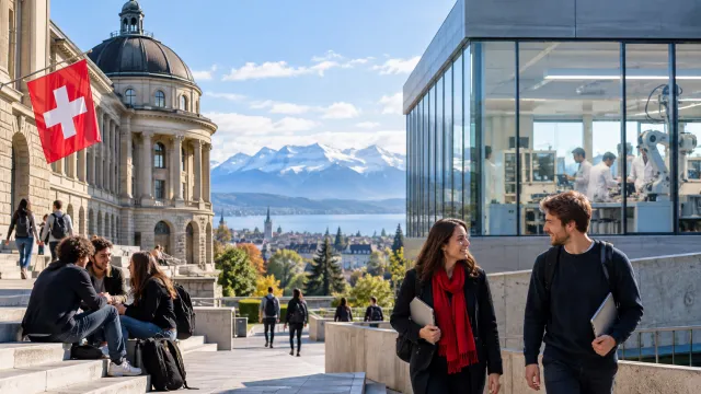 Las 2 escuelas politécnicas federales suizas en el TOP 100 de las mejores universidades mundiales