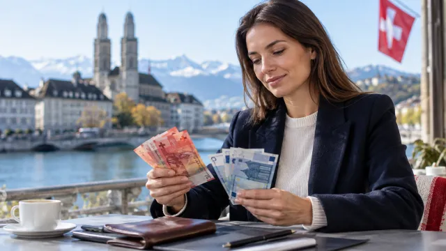 5 consejos de profesional para cambiar sus francos suizos en euros