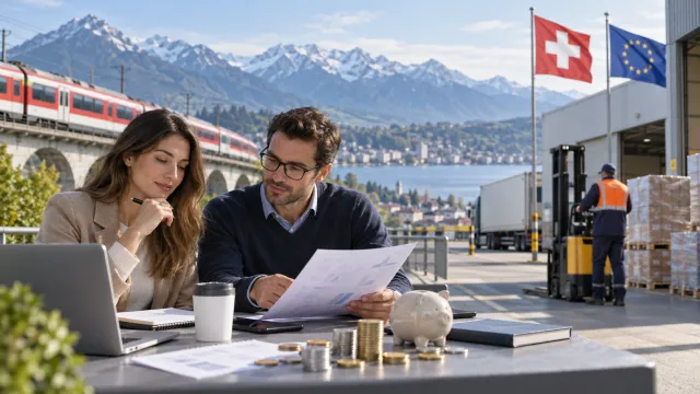 Franco suizo y euro: impacto en salarios, precios y empleo