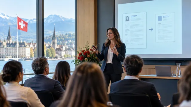 Conferencia "Reducir un CV en Suiza": presentación a (re) ver