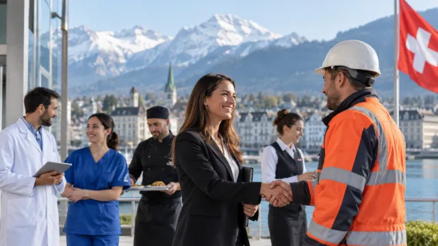 En Suiza, cuatro de cada 10 sectores prevén la contratación de personal