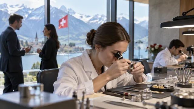Reloj en Suiza: Se recluta en Hublot