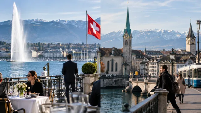 Ginebra y Zurich en el top 6 de las ciudades más caras del mundo