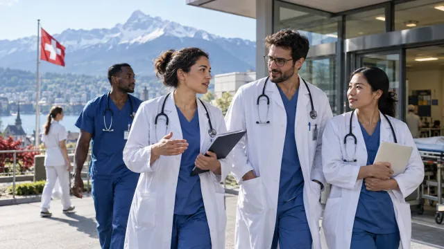 Más del 40% de los médicos asistentes en Suiza son extranjeros
