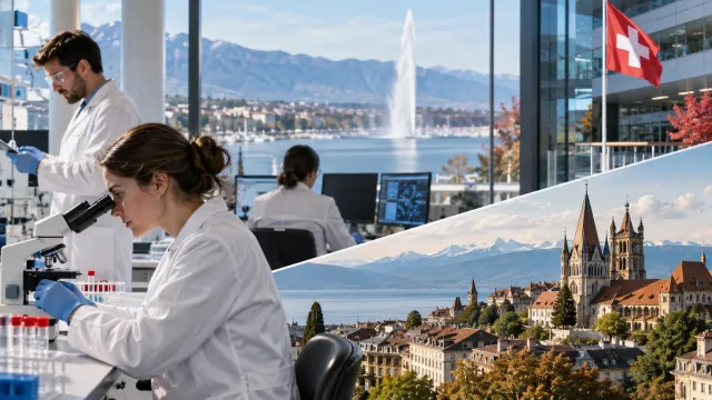 I+D: nuevos centros en Ginebra y Lausana