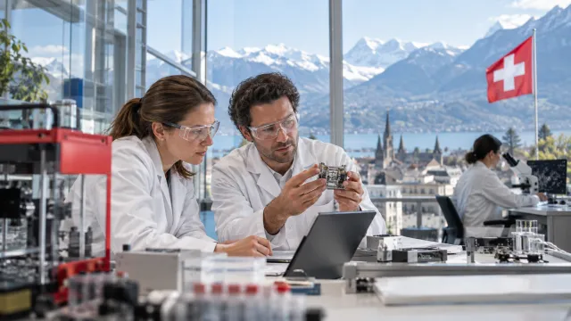 Investigación y desarrollo en el sector privado en Suiza: estado de la investigación