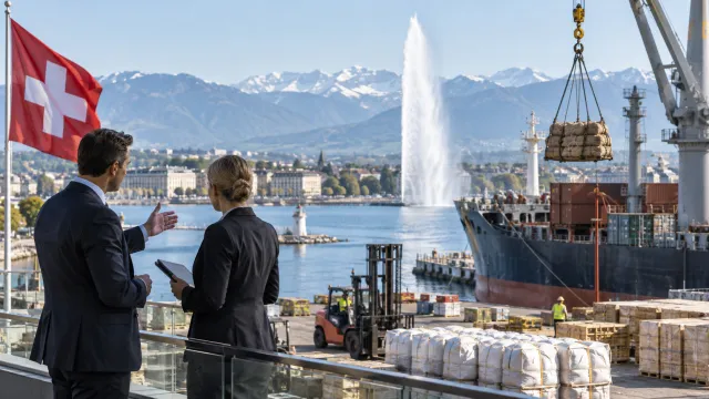 Ginebra, primer lugar mundial en el comercio de materias primas.
