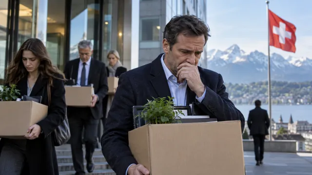 Los suizos tienen miedo de perder su empleo