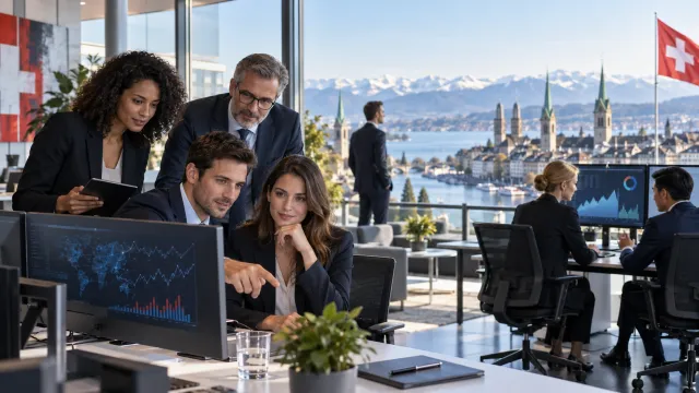 Empleo bancario en Suiza en 2026: plazas, transformación y perfiles